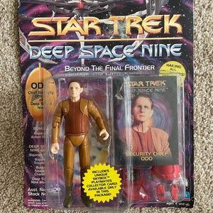 Playmates STAR TREK Deep Space Nine Security Chief ODO Action Figure 1993